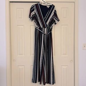 Red white and blue jumpsuit